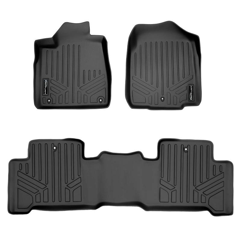 MAXLINER Fußmatten 2-reihig Liner Set schwarz für 2007-2013 Acura MDX von MAX LINER