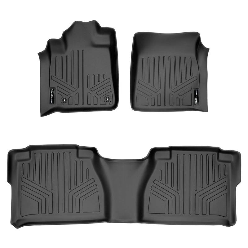 MAXLINER Fußmatten 2-reihig Liner Set schwarz für Toyota Tundra Double Cab 2007-2011 von MAX LINER