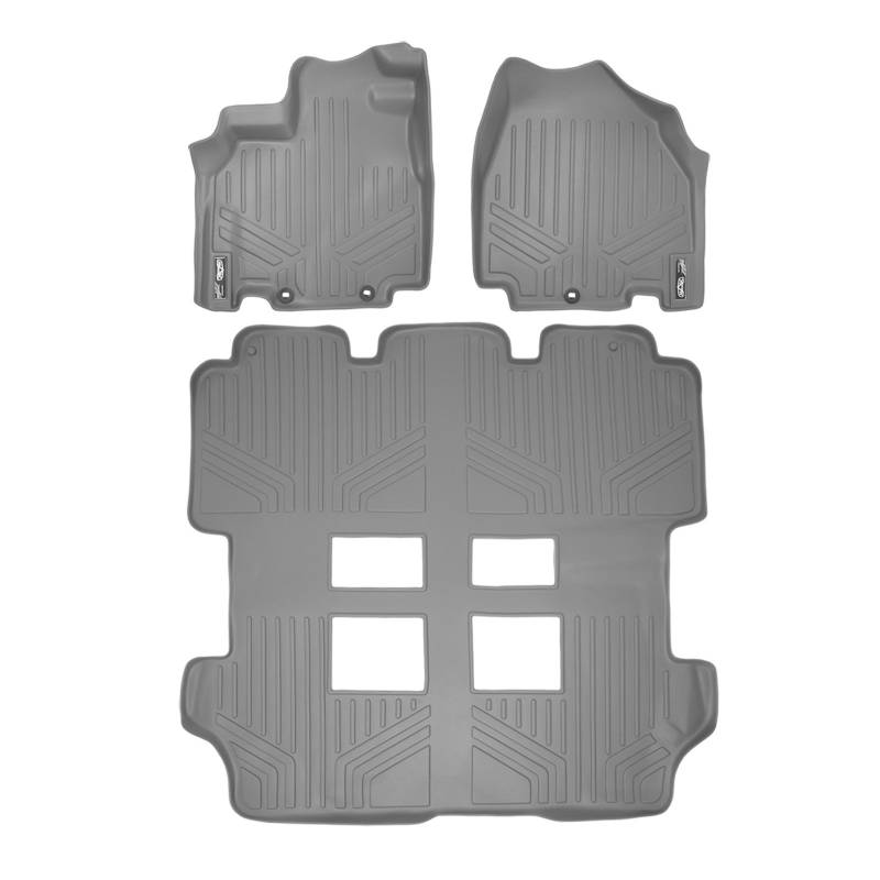 MAXLINER Fußmatten 3-reihig Liner Set grau für 2011-2017 Honda Odyssey von MAX LINER