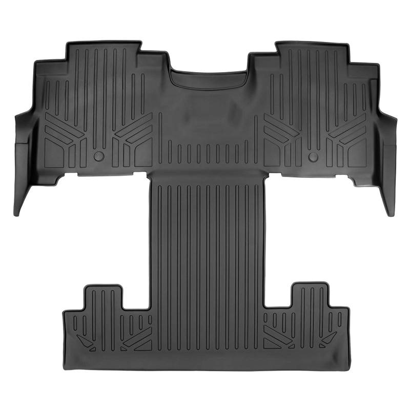 MAXLINER Fußmatten-Set, 2. Reihe, kompatibel mit Ford Expedition/Expedition Max/Lincoln Navigator/Navigator L (passt nur für Modelle mit 2. Reihe Schalensitzen und ohne 2. Reihe Mittelkonsole) von MAX LINER