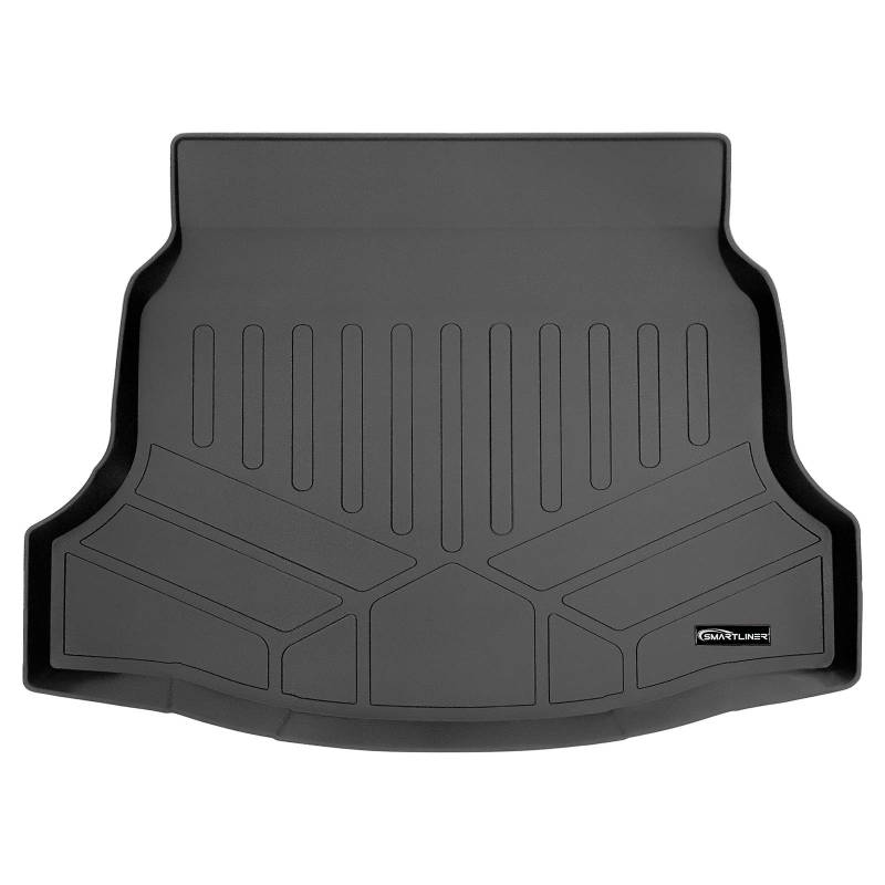 Maxliner All Weather Cargo Liner Gummimatten Auto, Fußmatte schwarz für 2017–2018 Honda Civic Schrägheck (Keine Sport- oder Sport-Touring-Modelle) von MAX LINER