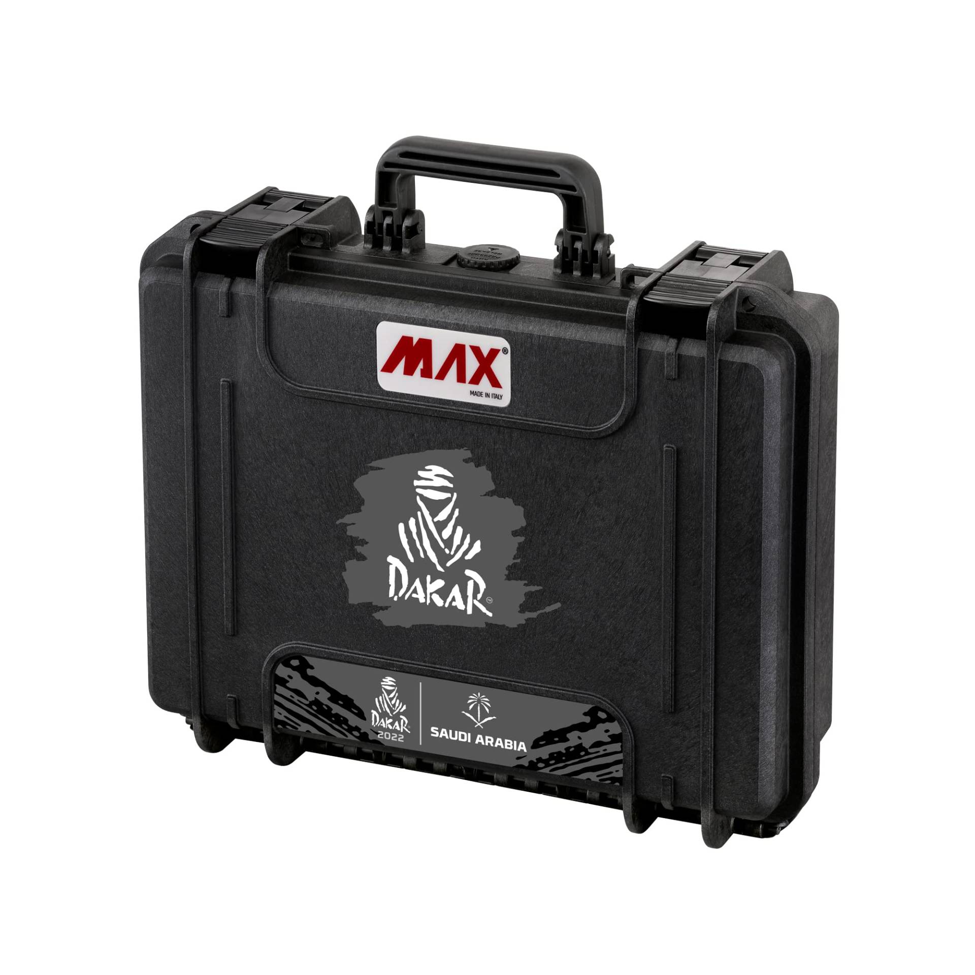 MAX - MAX380H115-DKR luftdichter Koffer Serie Dakar, schwarz, 380 x 270 x 115 mm von MAX