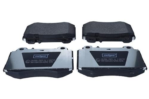 Maxgear Bremsklötze Bremsbeläge Bremsbelagsatz 19-0500 Vorderachse von MAXGEAR