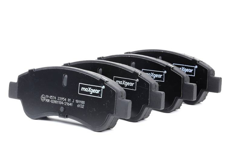 Maxgear Bremsklötze Bremsbeläge Bremsbelagsatz 19-0574 Vorderachse von MAXGEAR