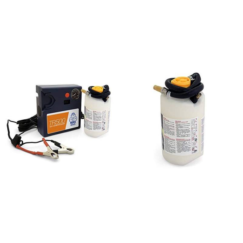 MAXTOOLS TR500 Reifenreparatursatz CV mit Valve-Through“ + Ersatzteil für TR500 Reifenreparatur-Kit von MAXTOOLS
