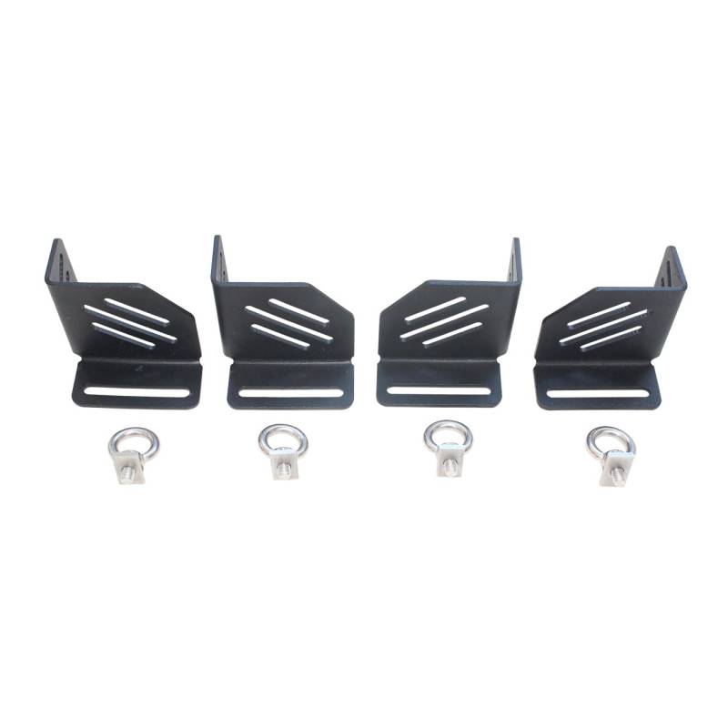 MAXXHAUL 50845 4 Stück Plattform Cargo Eckwinkel mit Ankerpunkten von MAXXHAUL