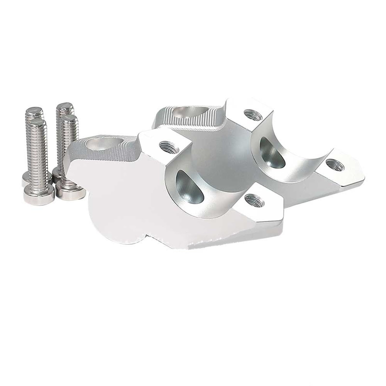 Riser Lenkerklemm Motorrad CNC Lenker Riser Mit Offset Drag Lenker Clip Verlängerung Adapter FÜR F850GS F900R F900XR F850 GS Abenteuer Motorrad-Lenkererhöhung von MAYINGLON