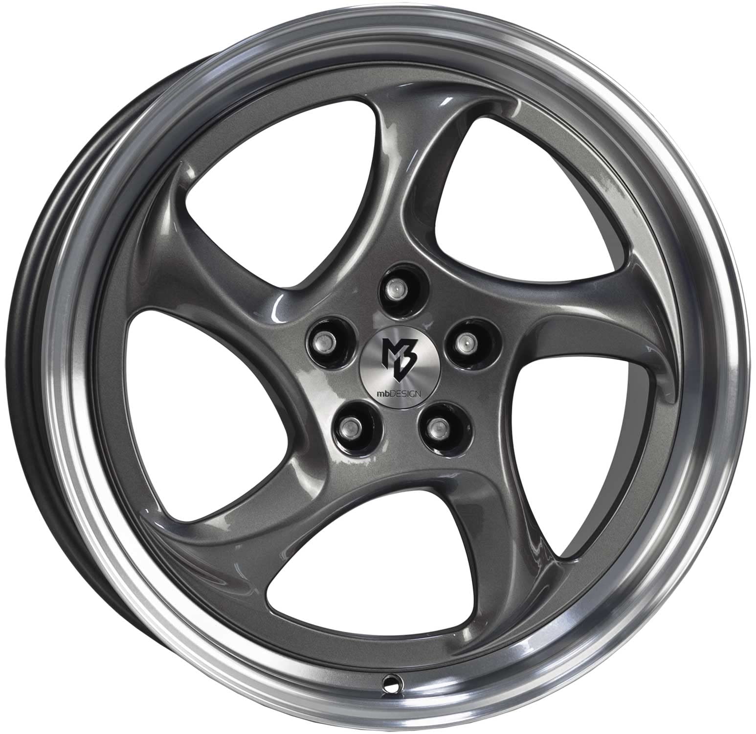 MB Design Felge TURBO 8.5Jx19 ET30 5x100 Glanzgrau poliert kompatibel mit Chrysler PT Cruiser MB Design Felge TURBO 8.5Jx19 ET30 5x100 Glanzgrau poliert kompatibel mit Chrysler PT Cruiser von MB Design