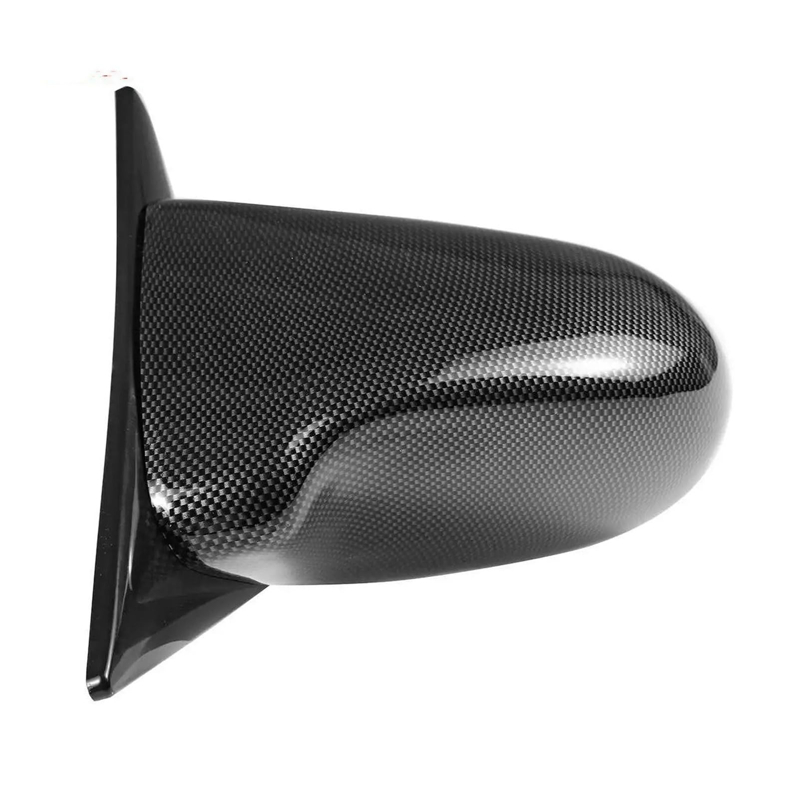 Außenspiegel Spiegel 1 Paar Für Civic 1992–1995 4-türige Limousine Auto Tür Seite Flügel Rückspiegel Löffel Stil Manuell Einstellbar Komplett-Außenspiegel(Carbon Fiber) von MBPBVRVAF