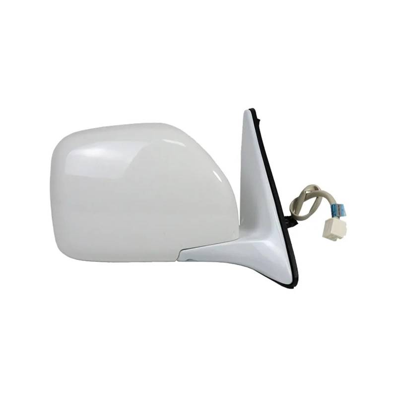 Außenspiegel Spiegel Für Land Für Cruiser LC100 4500 4700 LX470 1998-2007 Auto Außentür Rückspiegel Assy 3 Draht Elektrische Klapp Komplett-Außenspiegel(White Right) von MBPBVRVAF