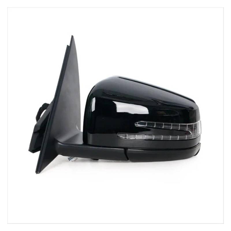Außenspiegel Spiegel Für S-Klasse S300 S350 S400 S63 W221 2006-2013 Auto Seitentür Power Rückspiegel Montage Assy Komplett-Außenspiegel(Left Black) von MBPBVRVAF