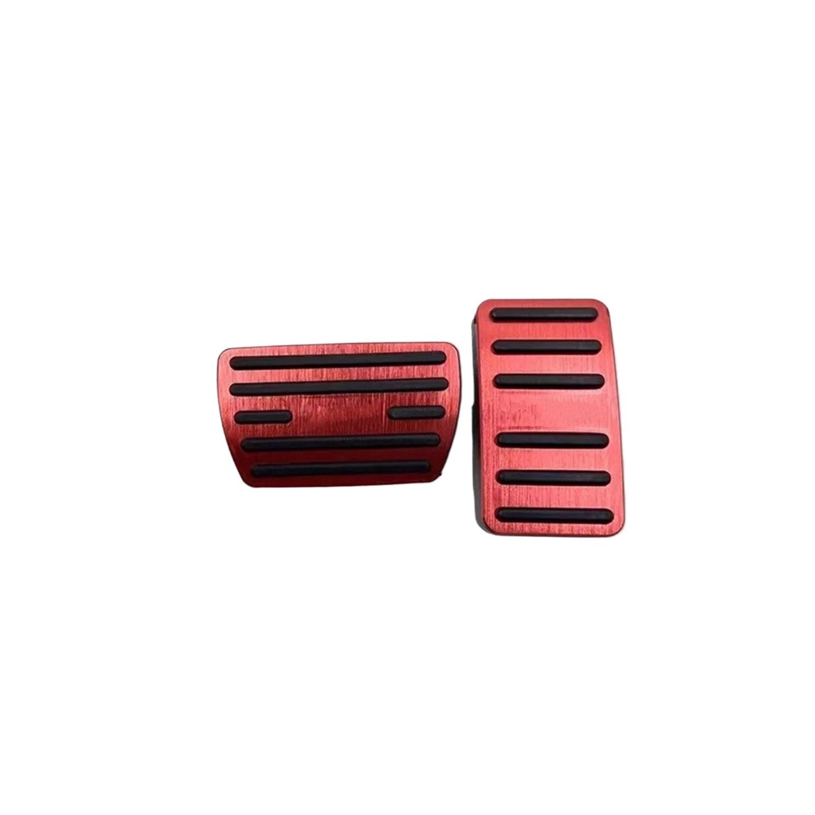 Auto Gaspedal Für CRV Für CR-V 2017~2022 2021 Auto-Fußpedale rutschfeste Pads Auto-Styling-Pedal Edelstahl-Beschleunigerteile at Bremse Fußstütze(Red 2pcs) von MBPBVRVAF