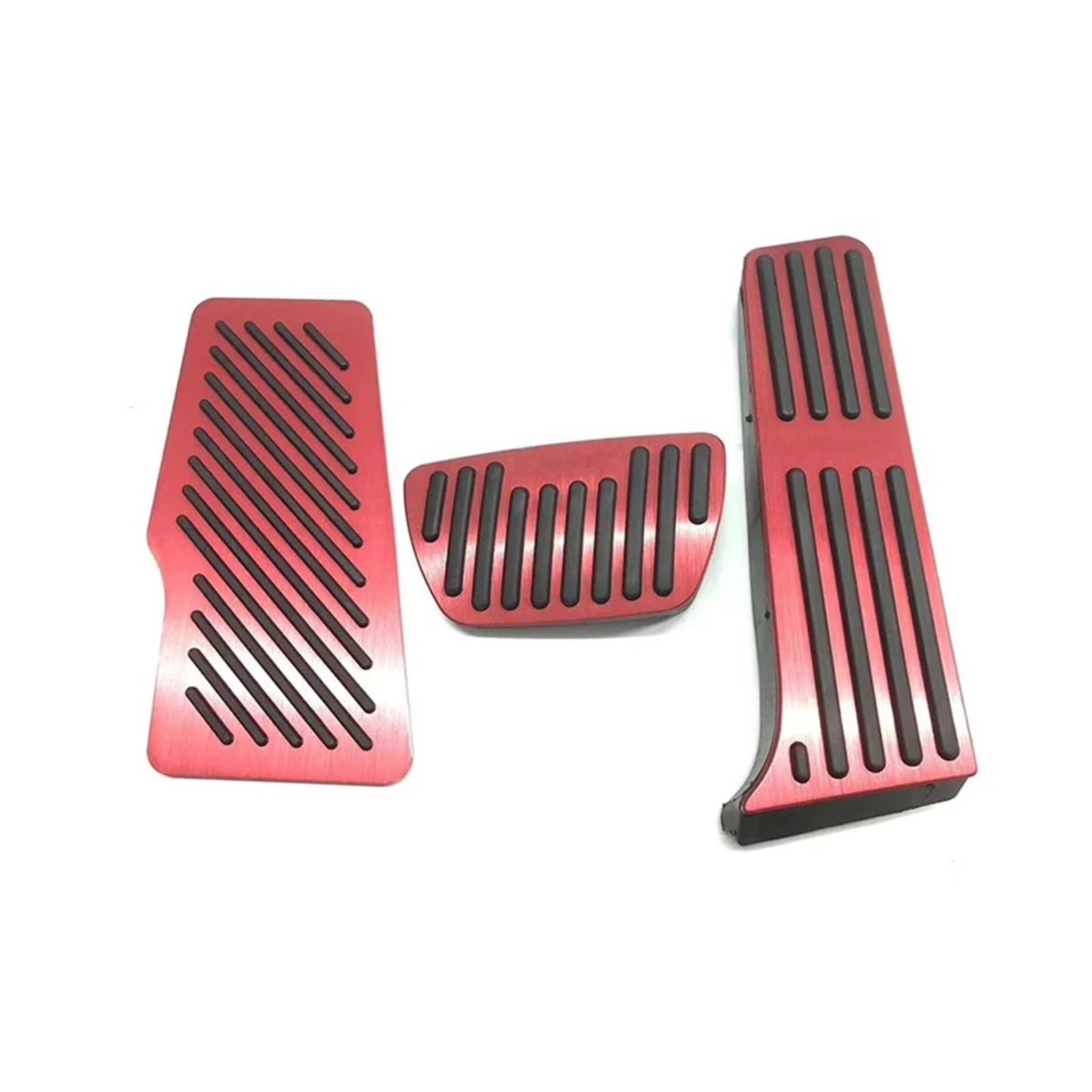 Auto Gaspedal Für Camry 50 70 XV40 XV50 XV70 2006-2021 2022 2023 2024 Auto Accelerator Gas Bremspedal Fußstütze Pedale Pad Abdeckung Bremse Fußstütze(2018-2024 Red 3pcs) von MBPBVRVAF