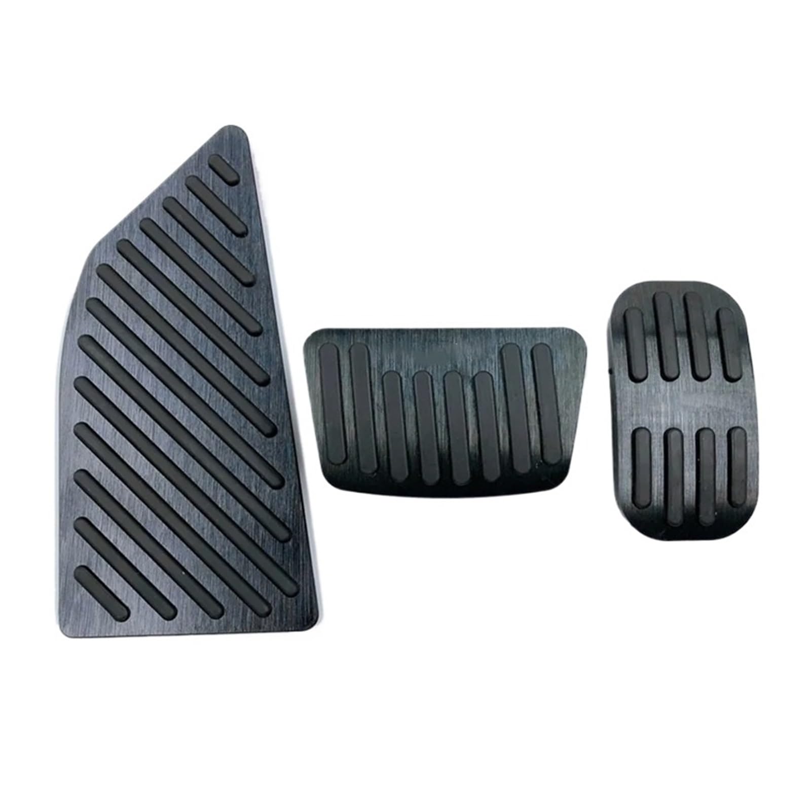 Auto Gaspedal Für Corolla E210 Für Corolla E 210 2019 2020 2021 2022 2023 Auto Gaspedal Bremse Fußstütze Pedal Abdeckung Pads Zubehör Bremse Fußstütze(at 3pcs Black) von MBPBVRVAF