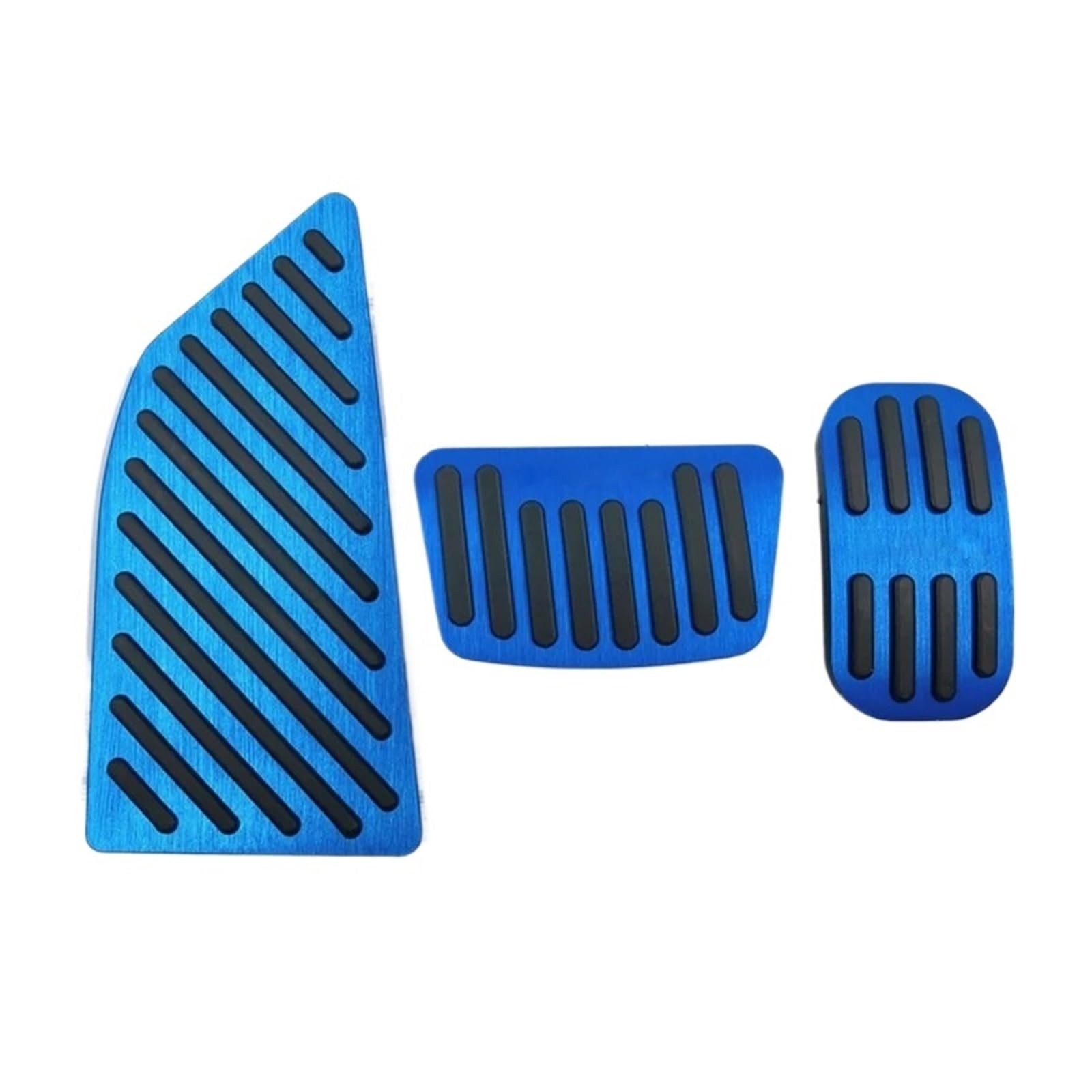 Auto Gaspedal Für Corolla E210 Für Corolla E 210 2019 2020 2021 2022 2023 Auto Gaspedal Bremse Fußstütze Pedal Abdeckung Pads Zubehör Bremse Fußstütze(at 3pcs Blue) von MBPBVRVAF