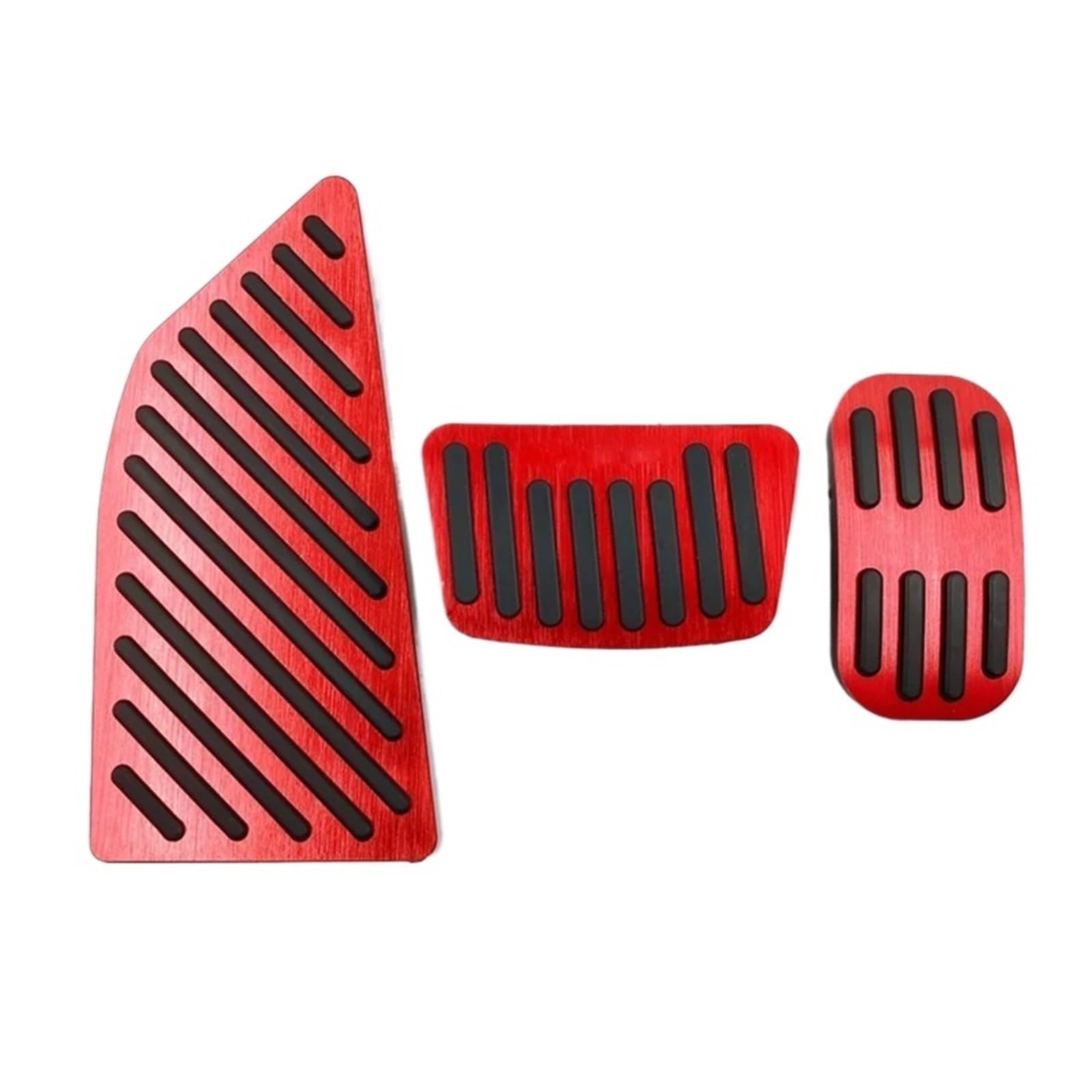 Auto Gaspedal Für Corolla E210 Für Corolla E 210 2019 2020 2021 2022 2023 Auto Gaspedal Bremse Fußstütze Pedal Abdeckung Pads Zubehör Bremse Fußstütze(at 3pcs Red) von MBPBVRVAF