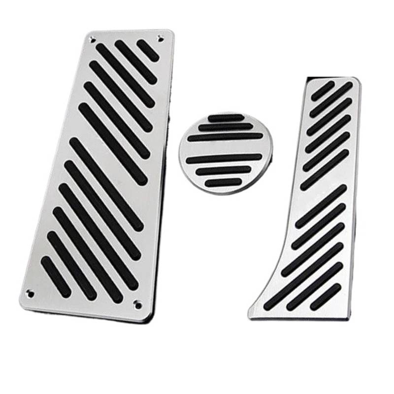 Auto Gaspedal Für Smart Für Fortwo Für Elf 2009-2014 Auto-Gaspedal-Gasbrems-Fußstütze Pedalauflage Pedalauflage Nicht Bohrende Pedale Bremse Fußstütze(3pcs) von MBPBVRVAF