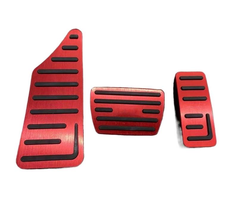 Auto Gaspedal Für Vezel Für HRV Für HR-V Für EL Für RS 2021 2022 2023 2024 Auto-Anti-Rutsch-Pads Gaspedal Bremsfußstütze Pedalabdeckung Bremse Fußstütze(Red) von MBPBVRVAF