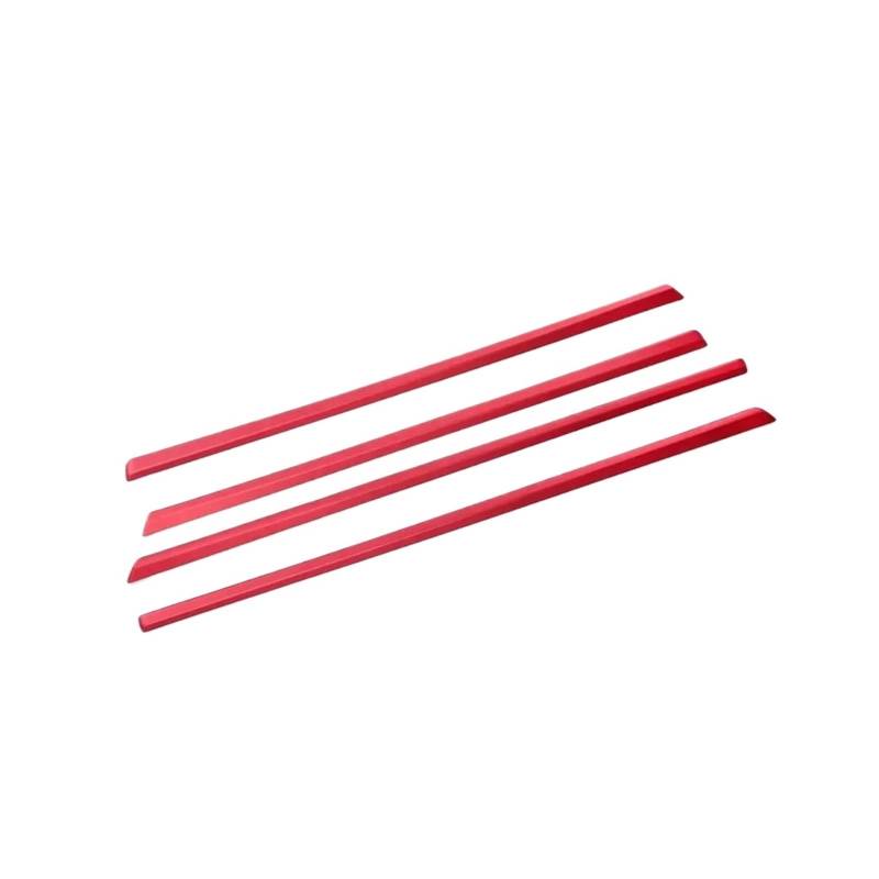 Center Konsole Trim 4 Stück Für 3er F30 F31 2013–2019 Autotürverkleidungsstreifen Zierleisten Dekorative ABS-Carbon-Innenausstattung Interieur Mittelkonsole(Red) von MBPBVRVAF
