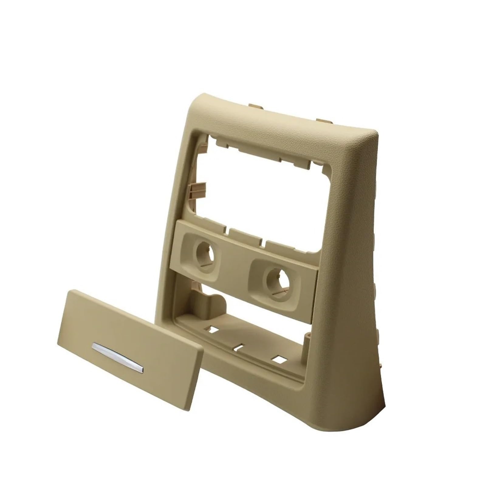Center Konsole Trim Für 3er E90 E91 2005-2012 Hintere Mittelkonsole Luftauslass Entlüftungsgitter Abdeckung Äußerer Rahmen Ersatz 51167145681 Interieur Mittelkonsole(Style C Beige) von MBPBVRVAF