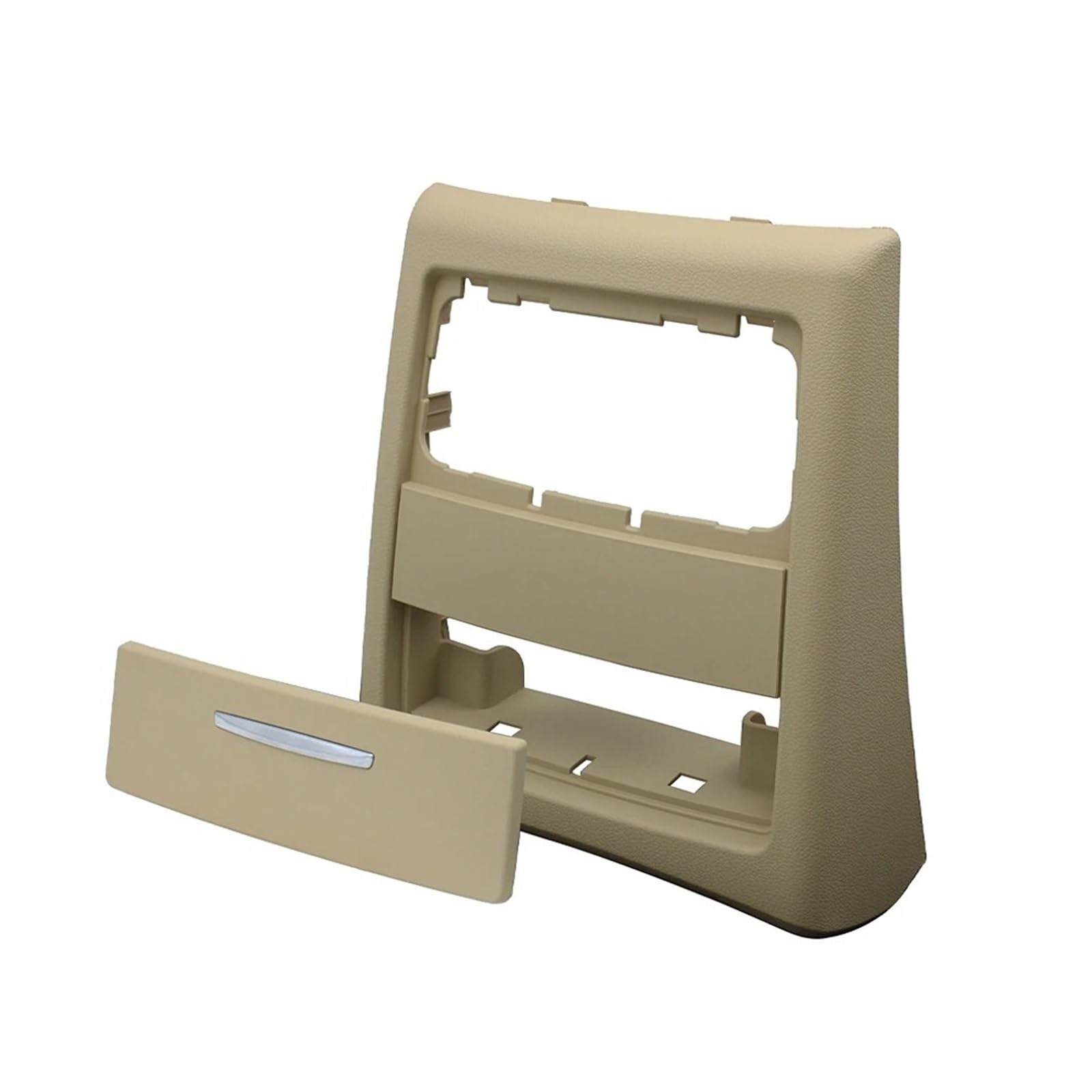 Center Konsole Trim Für 3er E90 E91 2005-2012 Hintere Mittelkonsole Luftauslass Entlüftungsgitter Abdeckung Äußerer Rahmen Ersatz 51167145681 Interieur Mittelkonsole(Style D Beige) von MBPBVRVAF