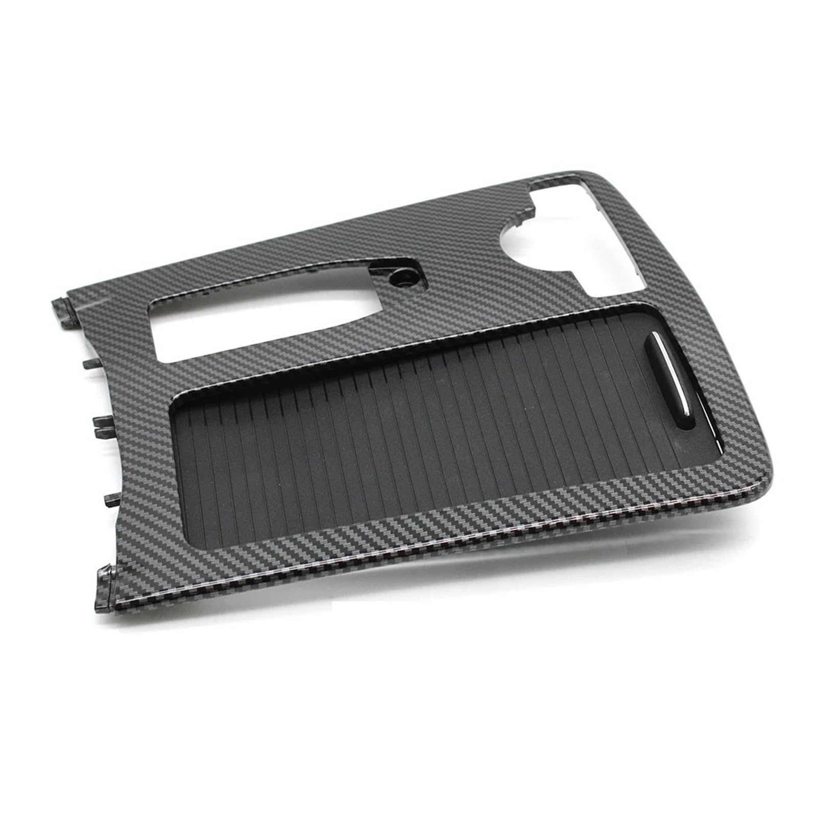 Center Konsole Trim Für C Für E-Klasse W204 C180 C200 C220 W207 W212 E260 E300 Auto LHD Mittelkonsole Getränkehalter Abdeckung Shutter Interieur Mittelkonsole(Carbon Fiber) von MBPBVRVAF