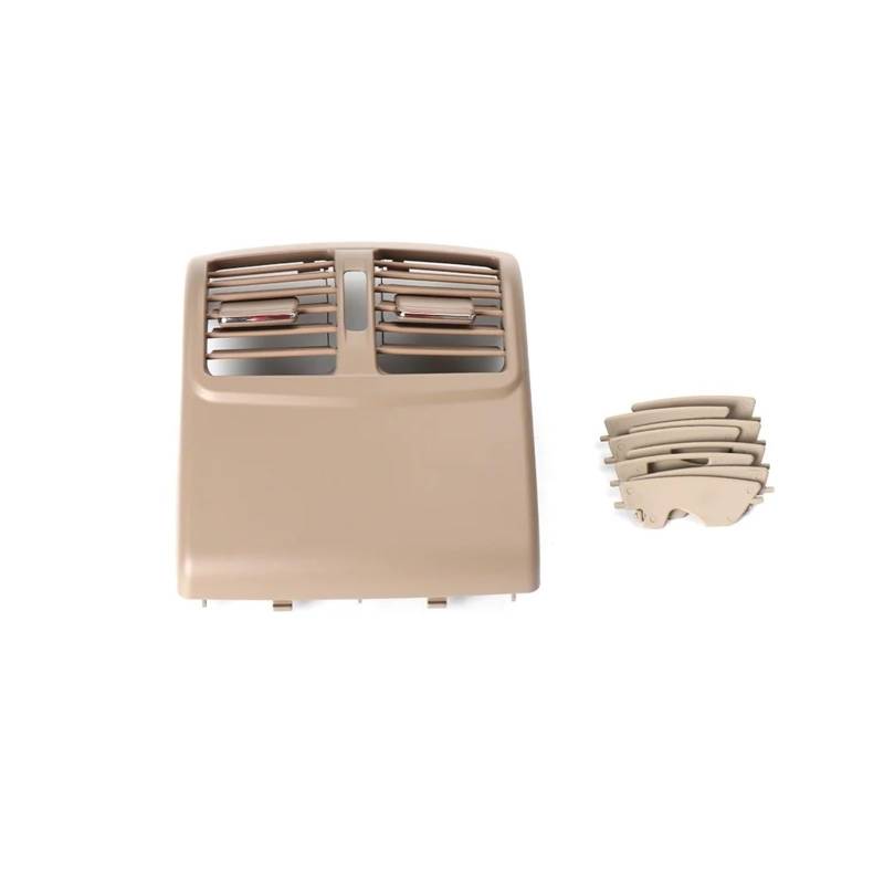 Center Konsole Trim Für E-Klasse W212 2009-2015 Auto-hintere Mittelkonsole Klimaanlage Lüftungsgitter Luftauslassrahmen 2128300454 Interieur Mittelkonsole(Model A Dark Beige) von MBPBVRVAF