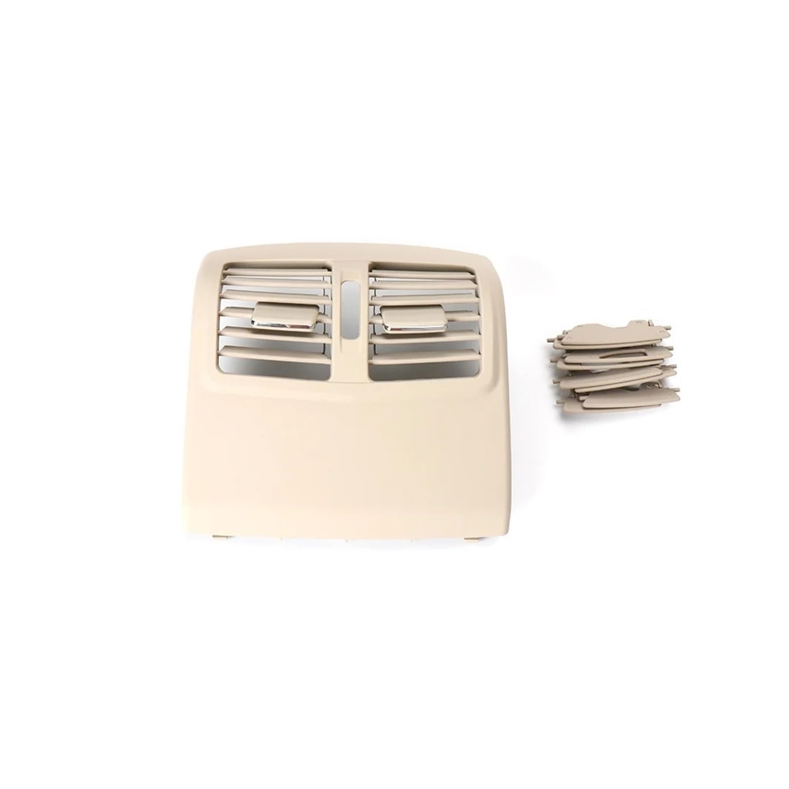 Center Konsole Trim Für E-Klasse W212 2009-2015 Auto-hintere Mittelkonsole Klimaanlage Lüftungsgitter Luftauslassrahmen 2128300454 Interieur Mittelkonsole(Model B Light Beige) von MBPBVRVAF