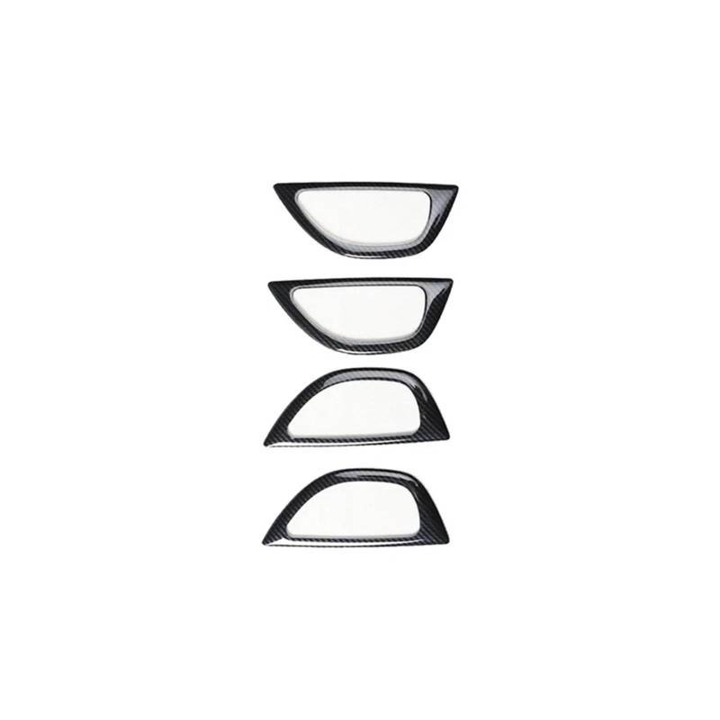 Center Konsole Trim Für GE8 Für Fit 2008 2009 2010 2011 2012 2013 Auto Rechtslenker Innenverkleidung Aufkleber ABS Kohlefaser Dekoration Interieur Mittelkonsole(Door Handle) von MBPBVRVAF