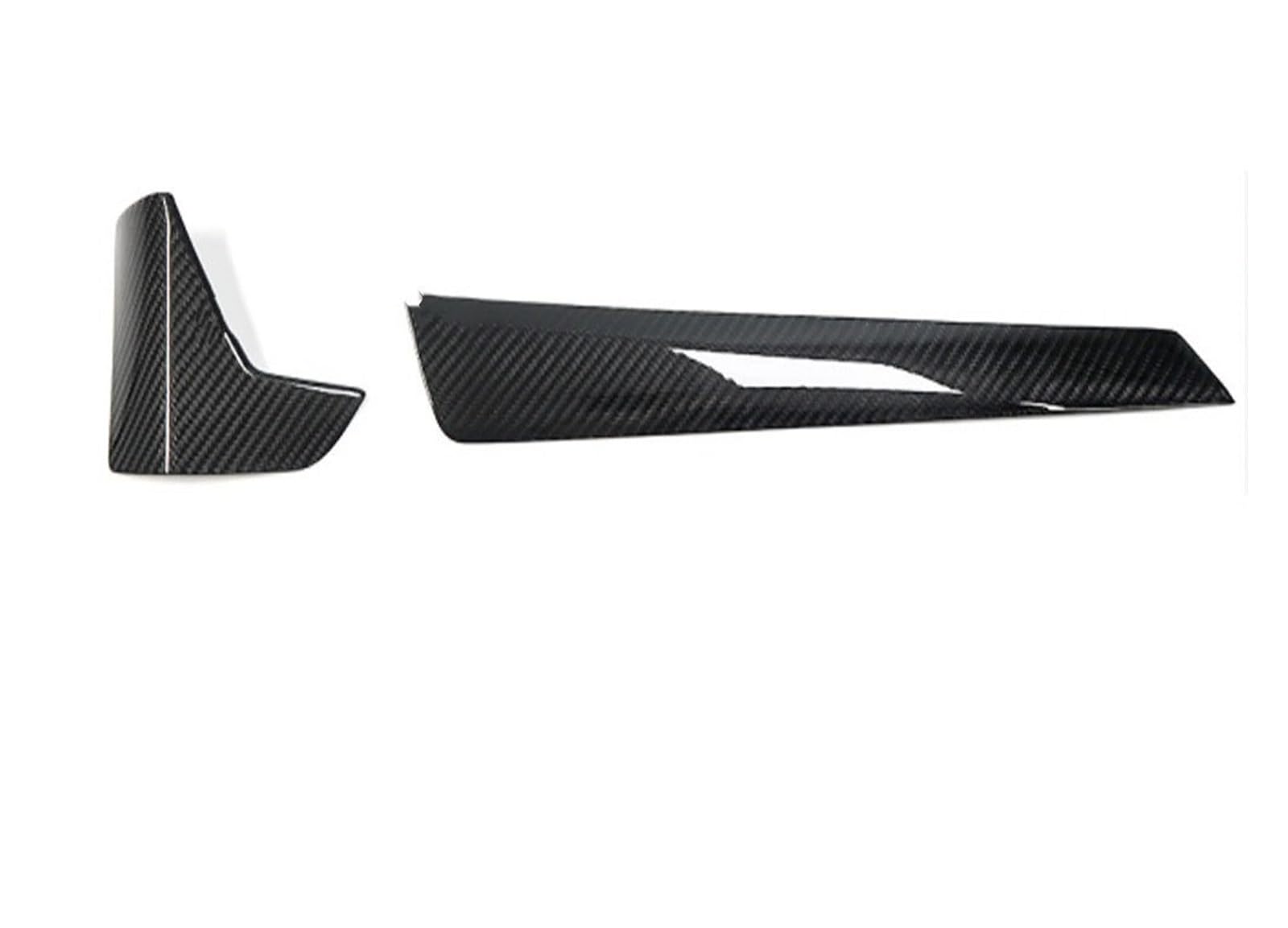 Center Konsole Trim Für M3 Für M4 G80 G82 G83 2021 2022 Auto LHD RHD Mittelkonsole Armaturenbrett Seitenluft AC Vent Gear Panel Carbon Trim Interieur Mittelkonsole(Glossy Dash 2pcs,RHD) von MBPBVRVAF