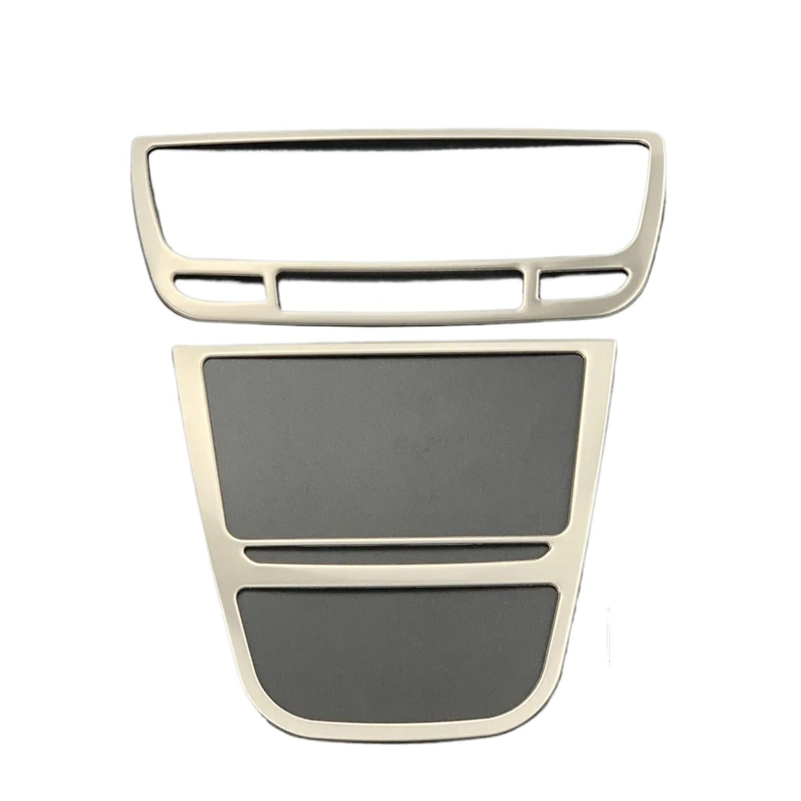 Center Konsole Trim Für OPEL Für Vauxhall Für Mokka 2013-2016 Auto Fensterheber Steuerung Air Vent Outlet Lautsprecher Dekorative Aufkleber Interieur Mittelkonsole(NO1 Air Vent 2pcs) von MBPBVRVAF
