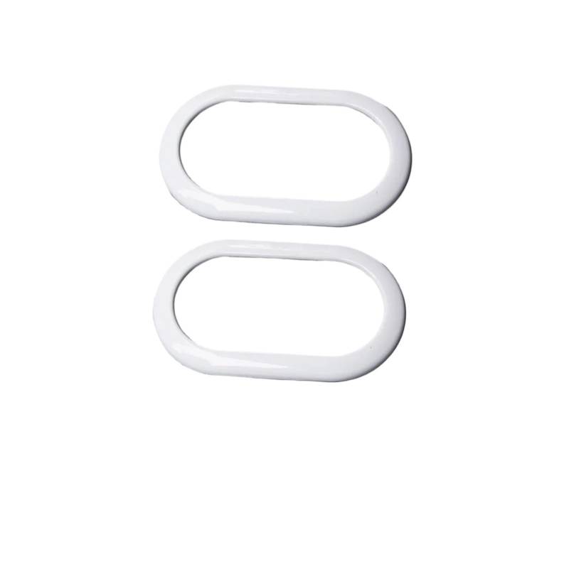 Center Konsole Trim Für Smart 453 Für Brabus Für Forfour Für Fortwo Autorahmenaufkleber Zubehör Innentürgriffe Schüsseldekoration Interieur Mittelkonsole(2 White) von MBPBVRVAF