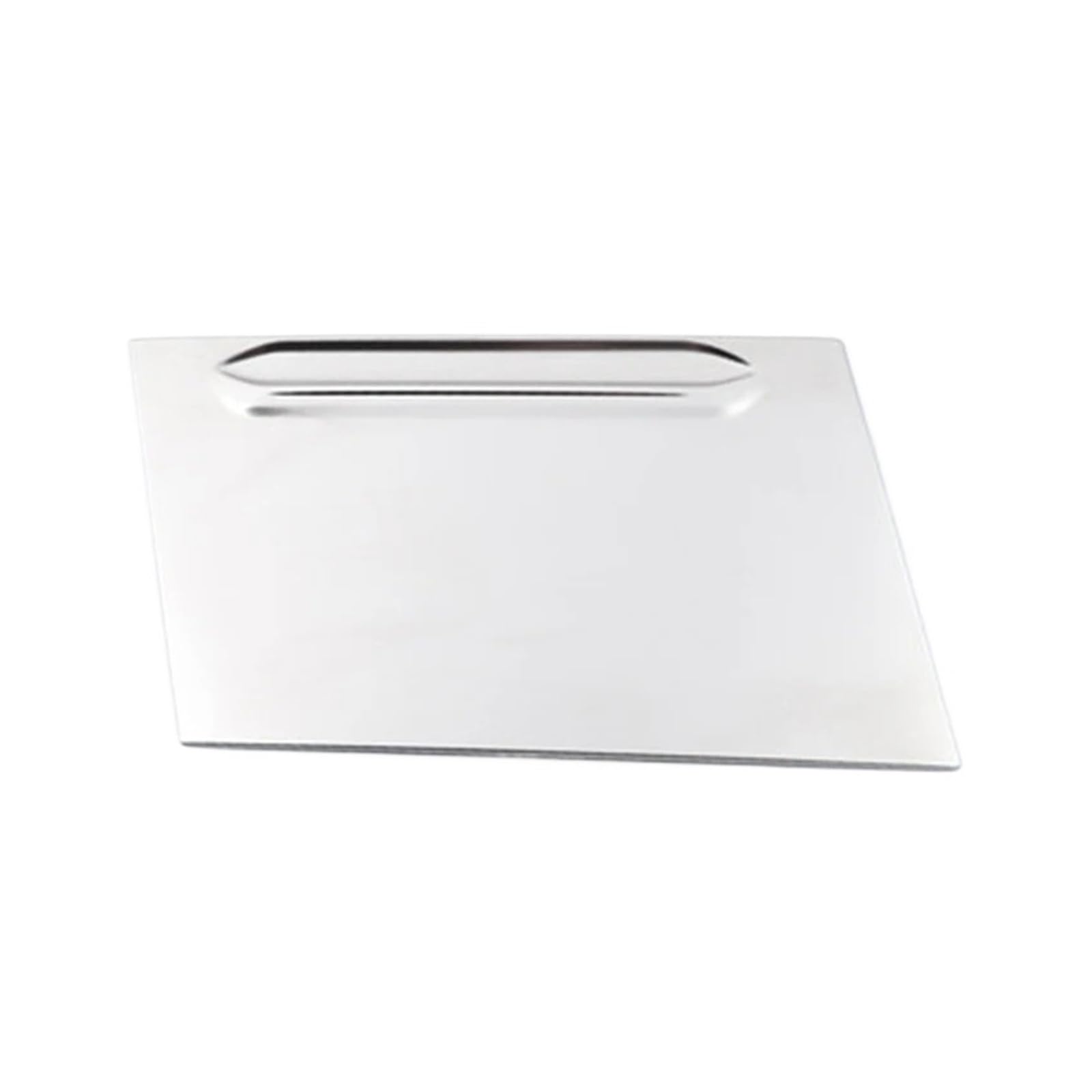 Center Konsole Trim Für Touareg 2019-2024 2023 Auto Mittelkonsole Abdeckung Schalthebel Cup Trim Abdeckung Rahmen Aufkleber Innen Edelstahl Interieur Mittelkonsole(Cover in Silver) von MBPBVRVAF