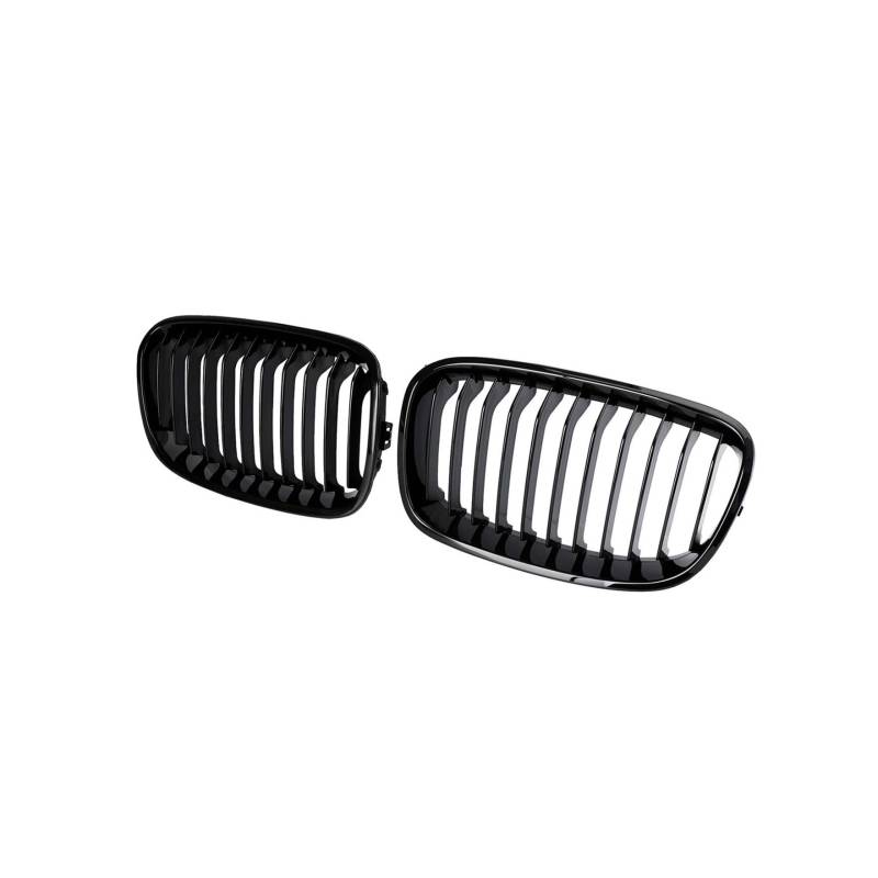 Haubengrill 2 STÜCKE Für 1Serie F20 F21 2012-2014 Auto Vorderen Stoßfänger Nierengrill Sport Kühlergrill von MBPBVRVAF