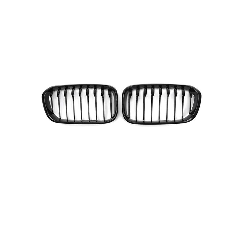 Haubengrill Für 1Serie F20 F21 2015-2019 Auto Frontstoßstange Racing Kühlergrill Sport Kühlergrill(Single Gloss Black1) von MBPBVRVAF