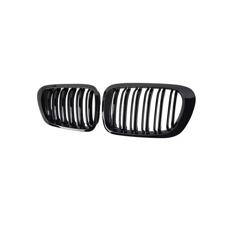 Haubengrill Für 3Serie E46 1998-2001 Auto Frontstoßstange Nierengrill Glanz Schwarz Sport Kühlergrill von MBPBVRVAF