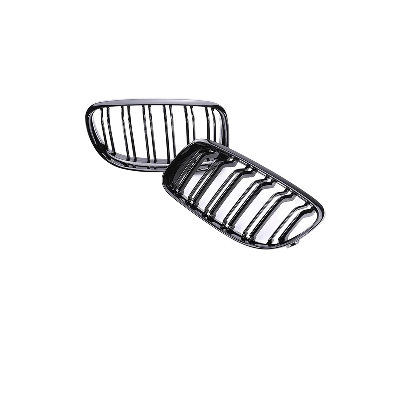 Haubengrill Für 3Serie E90 E91 2005-2012 Auto Frontstoßstange Kindly Grille Schwarz Racing Grill Carbon Fiber Sport Kühlergrill(Gloss Black 09-12) von MBPBVRVAF