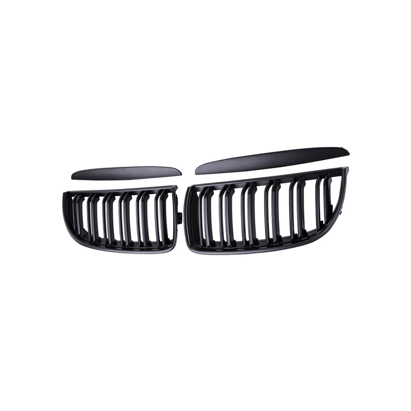 Haubengrill Für 3Serie E90 E91 323I 328I 335I 330I 325I 2005-2008 Auto Frontstoßstangengitter ABS Schwarz Glänzend Sport Kühlergrill(Matte Black) von MBPBVRVAF