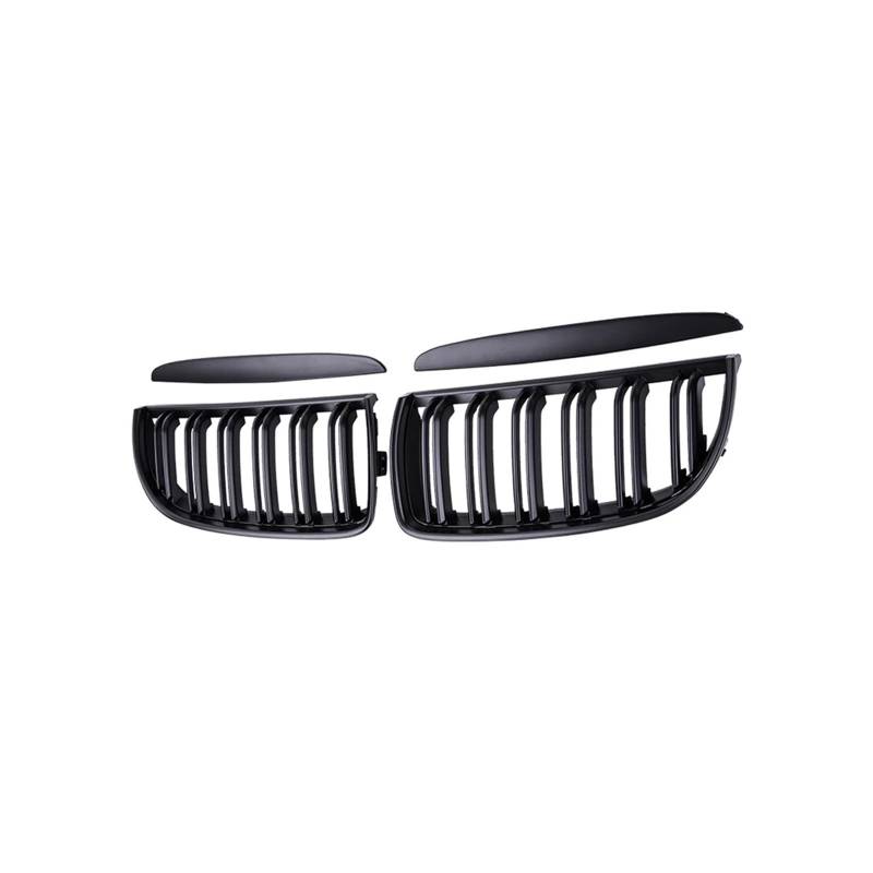 Haubengrill Für 3Serie E90 E91 323I 328I 335I 330I 325I 2005-2008 Auto Frontstoßstangengitter ABS Schwarz Glänzend Sport Kühlergrill(Matte Black) von MBPBVRVAF