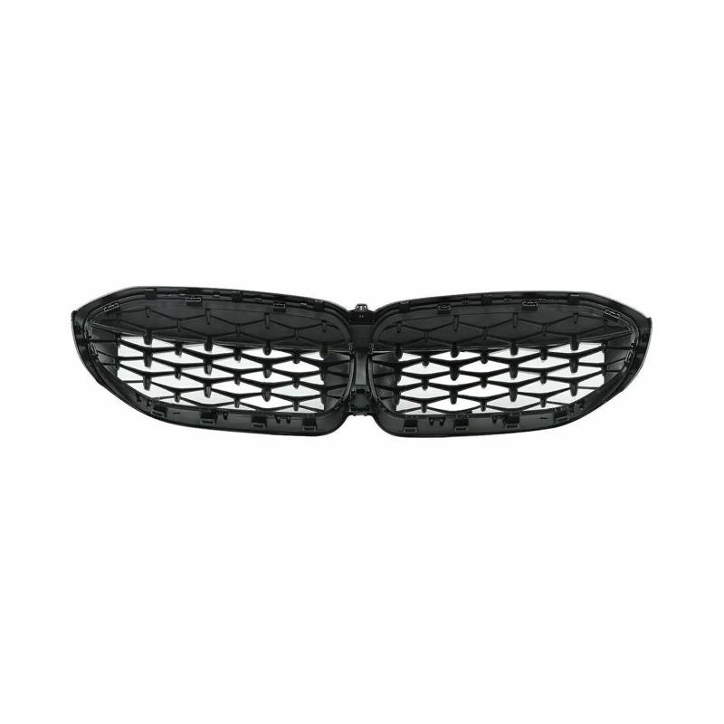 Haubengrill Für 3Serie G20 G21 G28 2019-2022 Auto Frontstoßstange Haube Nierengrill Renngitter Schwarz Sport Kühlergrill von MBPBVRVAF