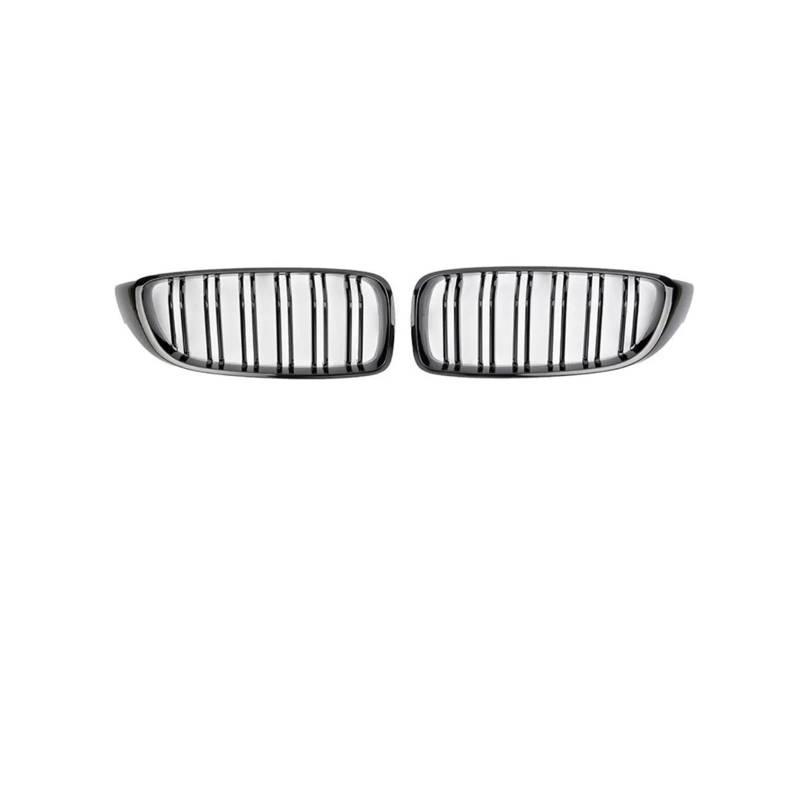 Haubengrill Für 4 Serie F32 F33 F36 F80 F82 425i 430i 440i 435i 2013-2020 Auto Frontstoßstange Kühlergitter Sport Kühlergrill(Glossy Black 2 Line) von MBPBVRVAF