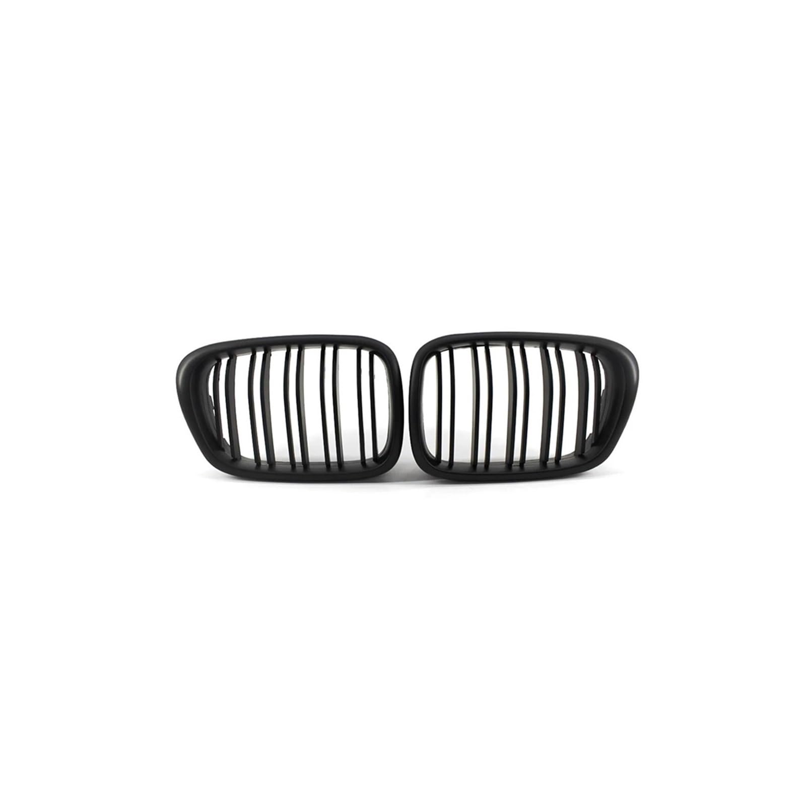 Haubengrill Für 5 Series E39 525 528 1999-2003 Auto Front Hood Grill Nieren Gitter Racing Grill Glanz Schwarz Sport Kühlergrill(Matte Black) von MBPBVRVAF