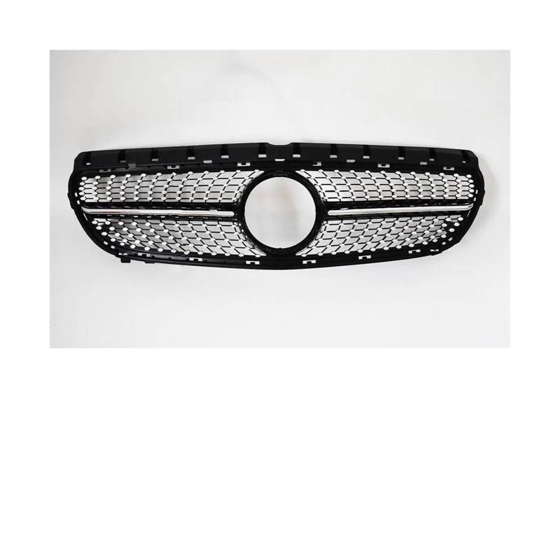 Haubengrill Für B Für Klasse W246 2012-2019 Auto Kühlergrill Stoßstange Grill Haube Mesh Sport Kühlergrill(15-19 Diamond Black) von MBPBVRVAF