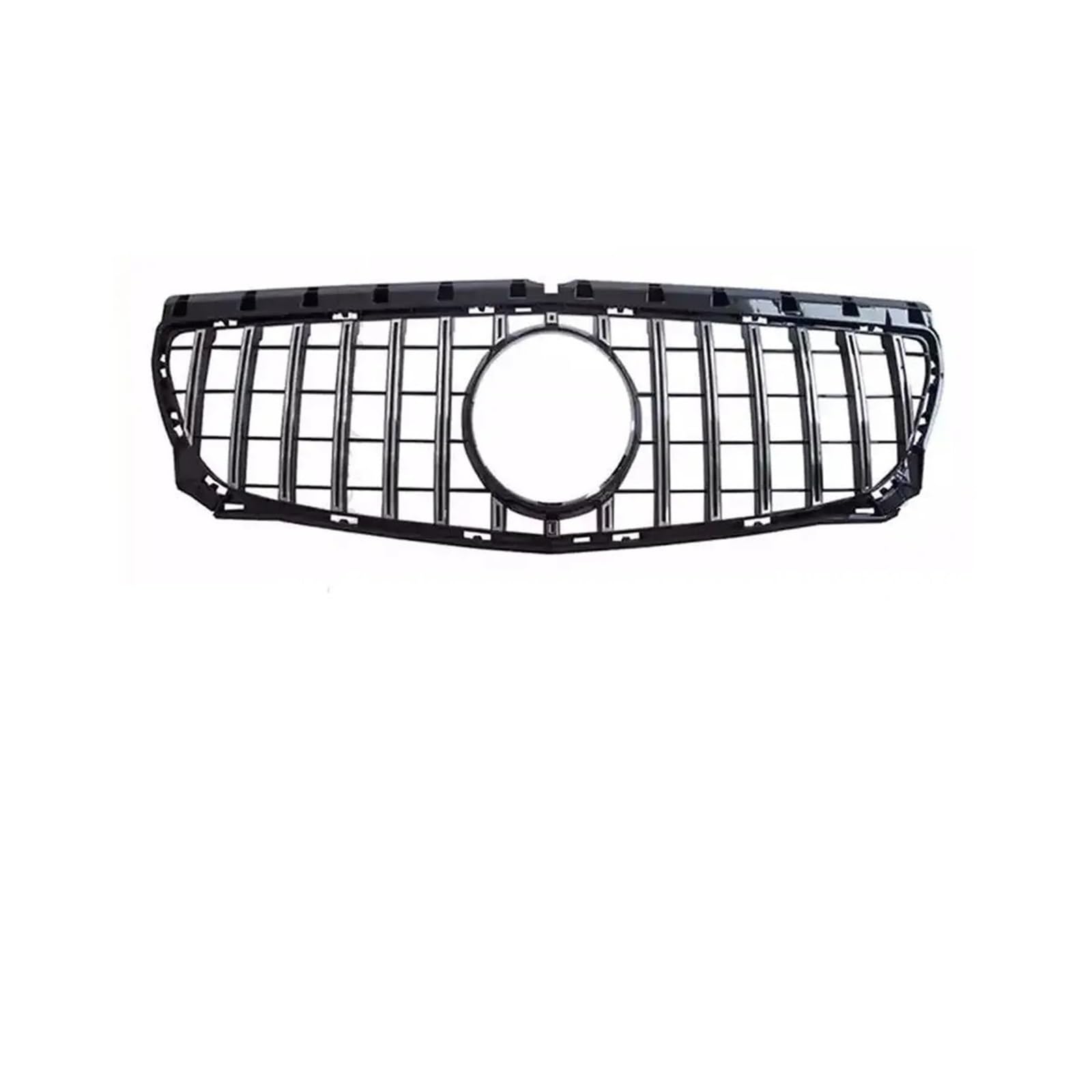 Haubengrill Für B Für Klasse W246 2012-2019 Auto Kühlergrill Stoßstange Grill Haube Mesh Sport Kühlergrill(2012-2014 G Silvery) von MBPBVRVAF