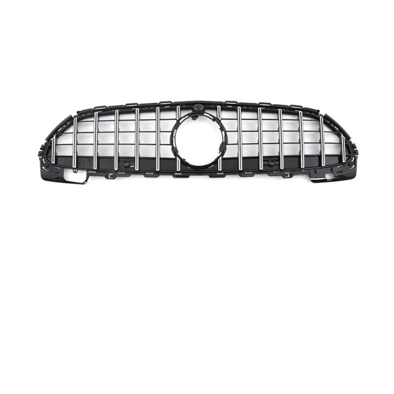 Haubengrill Für C Für Klasse W206 2022-2023 Auto Front Einlass Grill Stoßstange Grille Kühler Gitter Haube Sport Kühlergrill(Silver) von MBPBVRVAF