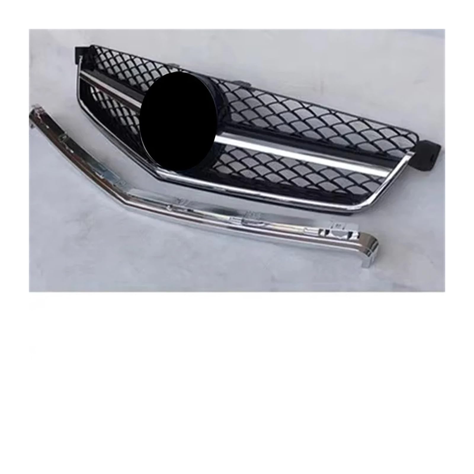 Haubengrill Für C-Klasse W204 C63 2007-2013 Auto Frontstoßstange Kühlergrill Racing Grill Sport Kühlergrill(07-11 A) von MBPBVRVAF