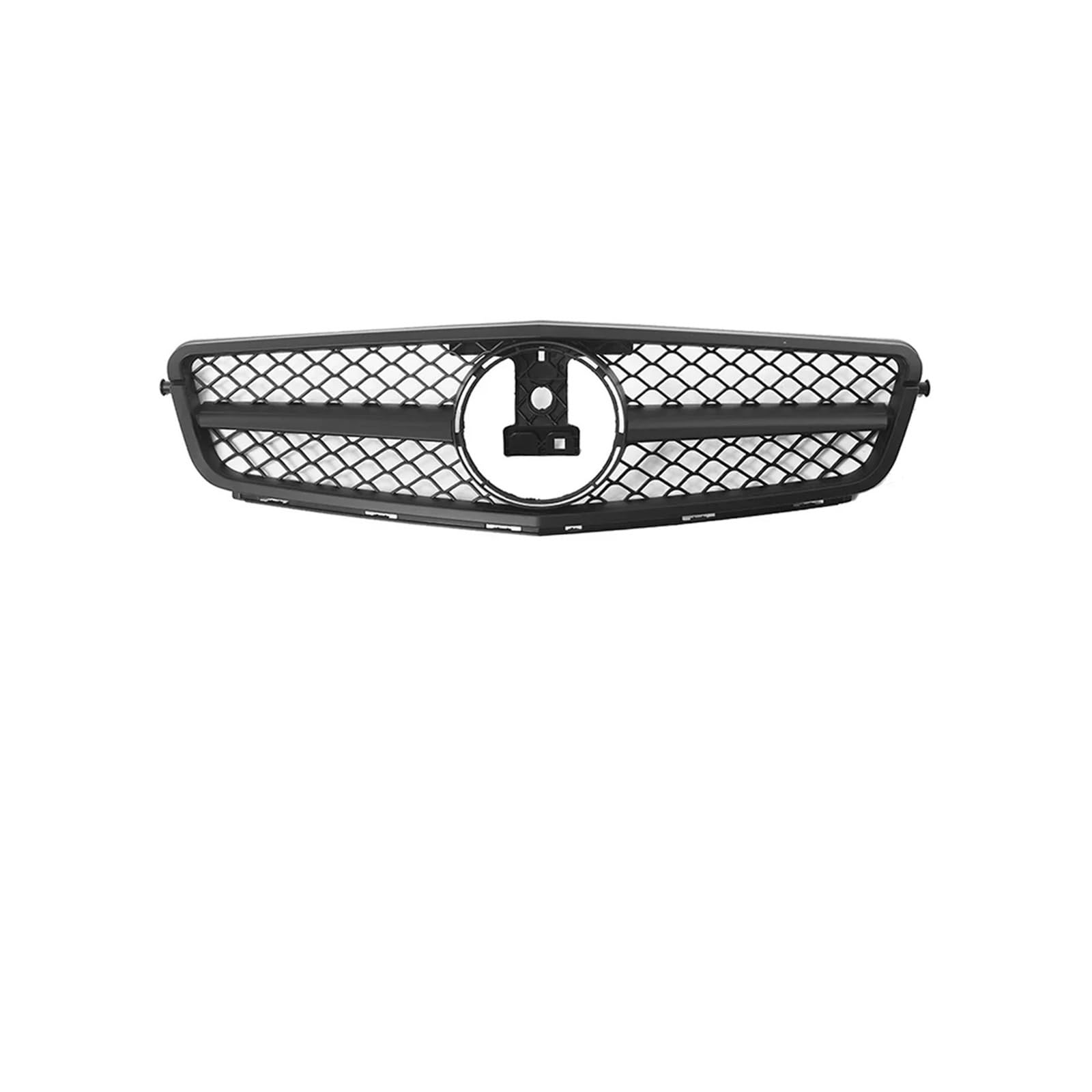 Haubengrill Für C W204 C43 C180 C200 C250 C300 2008-2014 Auto Frontstoßstange Kühlergrill Haubengrill Sport Kühlergrill(A-Matte Black) von MBPBVRVAF