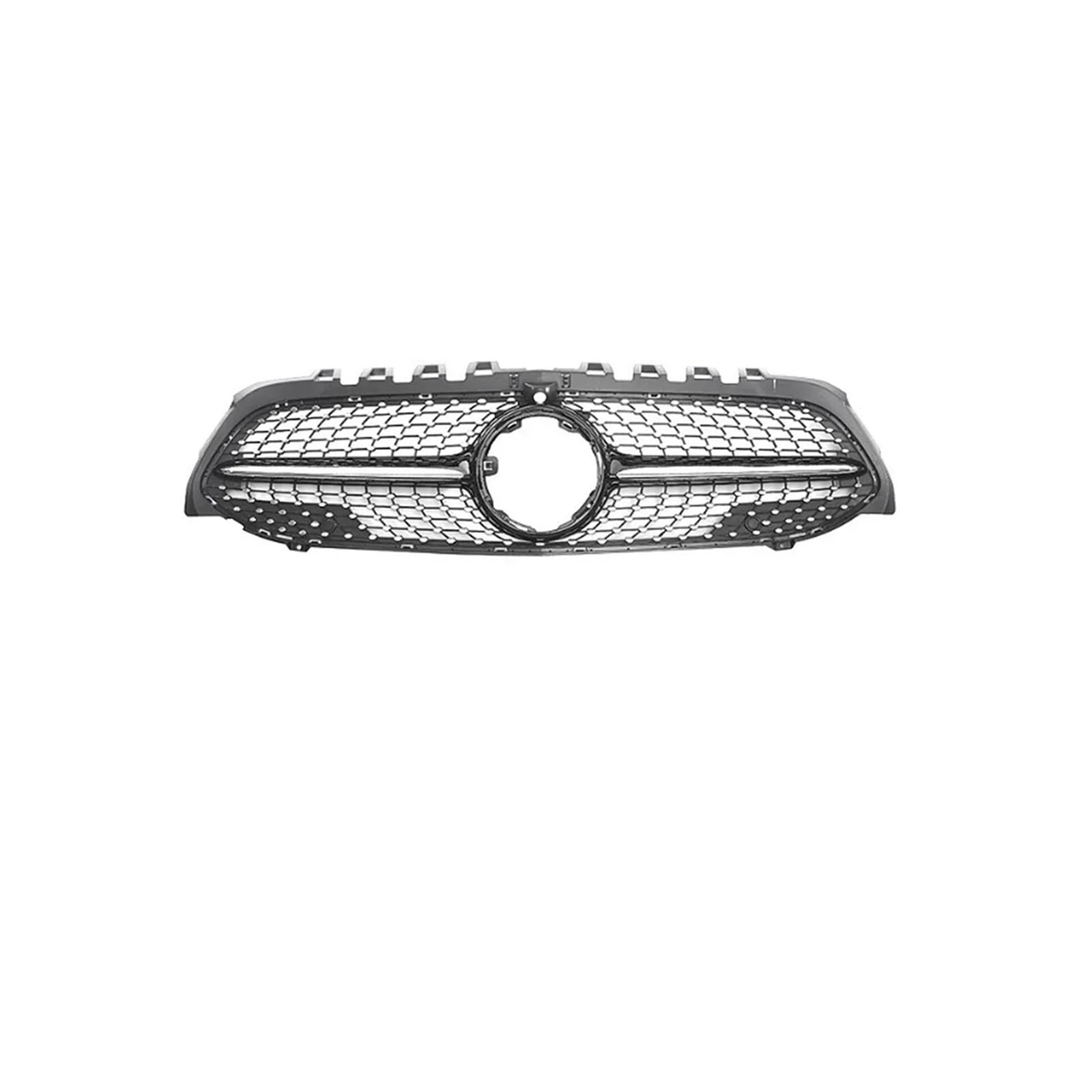 Haubengrill Für CLA Für Klasse C118 X118 W118 2020-2023 Auto Frontstoßstangengrill Sport Kühlergrill(Diamonds-Black W360) von MBPBVRVAF