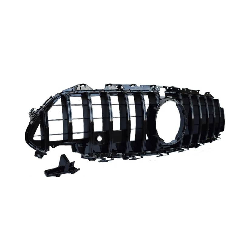 Haubengrill Für CLS Für Klasse C257 W257 CLS350 CLS53 2018-2023 Für AMG Für GT Style Fronthaubengrill Sport Kühlergrill(Black) von MBPBVRVAF