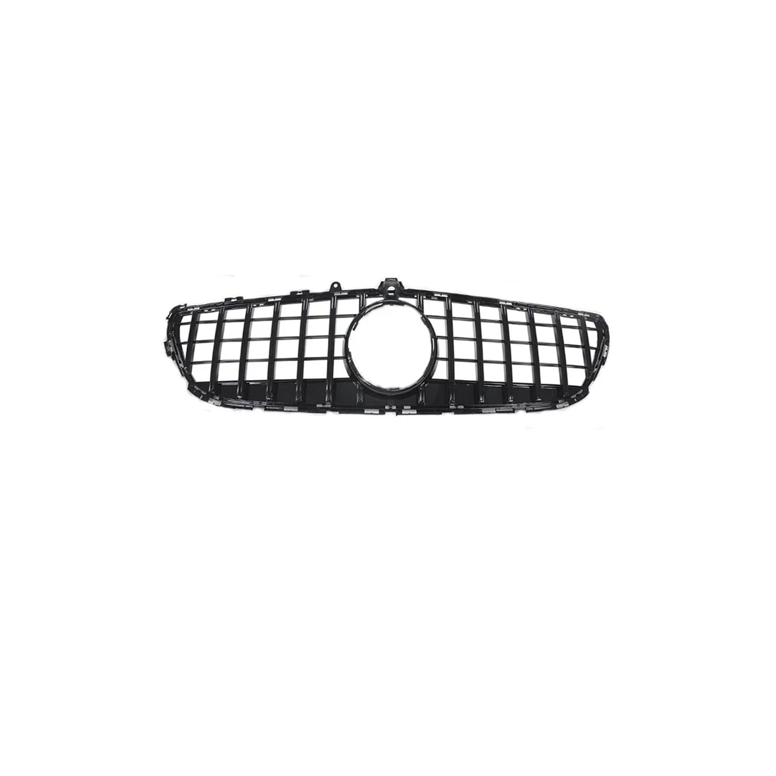 Haubengrill Für CLS W218 2011-2018 Auto Vorderen Stoßfänger Diamant Racing Grill Sport Kühlergrill(Black with 14-18) von MBPBVRVAF
